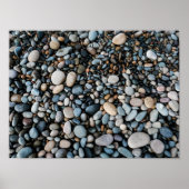 Beach Rocks Print, Value Poster Paper (Semi-Gloss) ポスター (正面)
