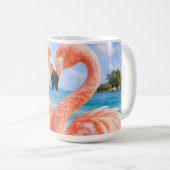Beach Romance Coffee Mug Gift コーヒーマグカップ (正面右)