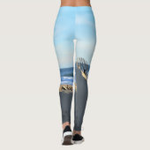 Beach Sand Dune OBX Yoga Pants レギンス (裏面)