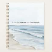 Beach Sand Ocean プランナー手帳 (正面)