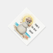 Beach Sandman Tropical Christmas Party スタンダードカクテルナプキン (角)