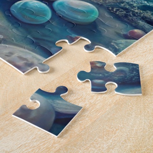 Beach Scene  ジグソーパズル (側面)