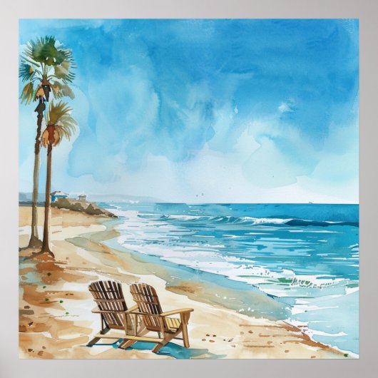 Beach Scene ポスター (正面)