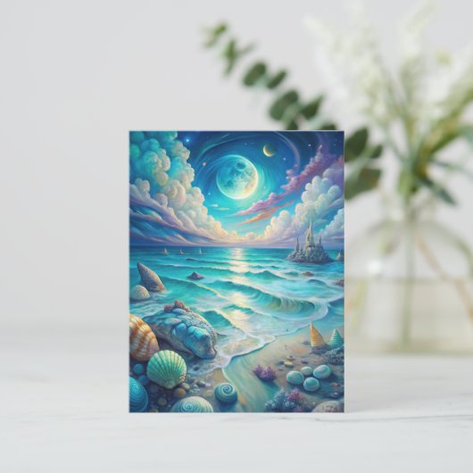 Beach Scene  ポストカード (スタンド正面)