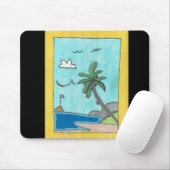 Beach Scene Mousepad マウスパッド (マウス)