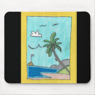 Beach Scene Mousepad マウスパッド