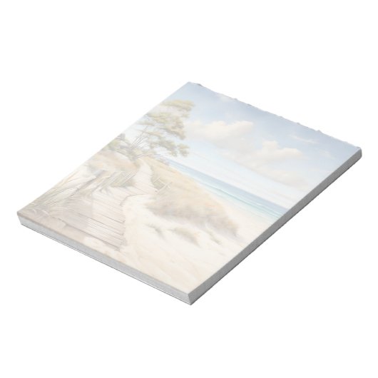 Beach Scene Notepad ノートパッド (回転)