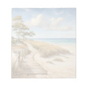Beach Scene Notepad ノートパッド (正面)