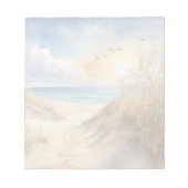 Beach Scene Notepad ノートパッド (正面)