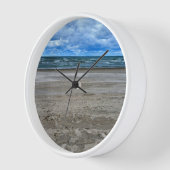Beach Scene Wall Clock 壁時計 (傾斜)