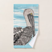 Beach Scenes バスタオルセット (ハンドタオル)