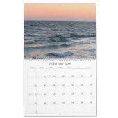 Beach Scenes of North Carolina Calendar    カレンダー (2月 2027)