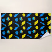 Beach Sea Shell ビーチタオル (正面)