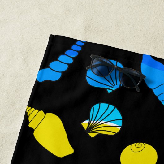 Beach Sea Shell ビーチタオル (インサイチュ)