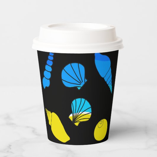 Beach Sea Shell  紙コップ (正面)