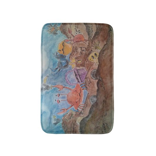 Beach Shenanigans バスマット (正面縦)