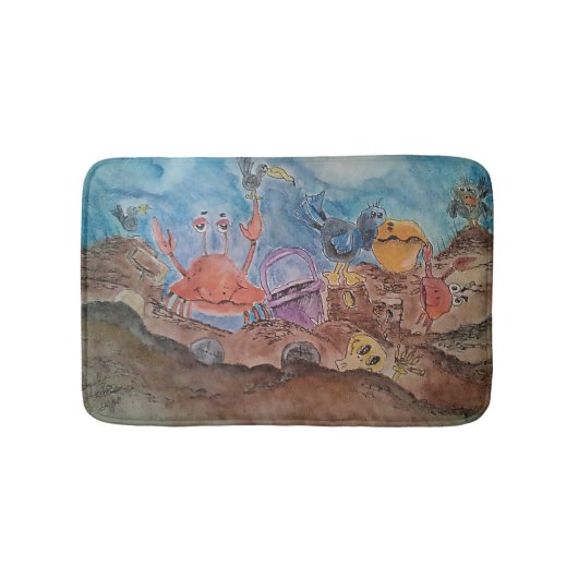 Beach Shenanigans バスマット (正面)