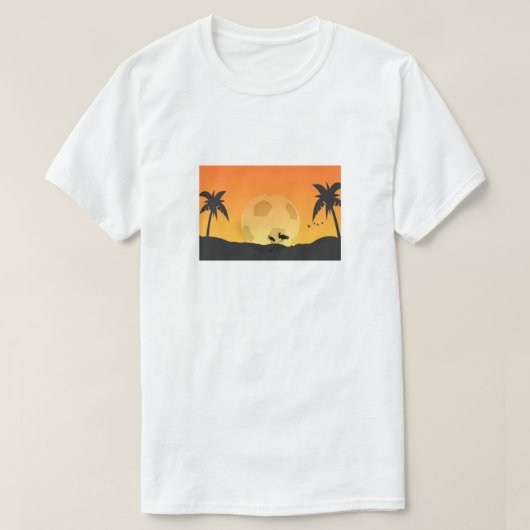 Beach Soccer World Sun Tシャツ (デザイン正面)