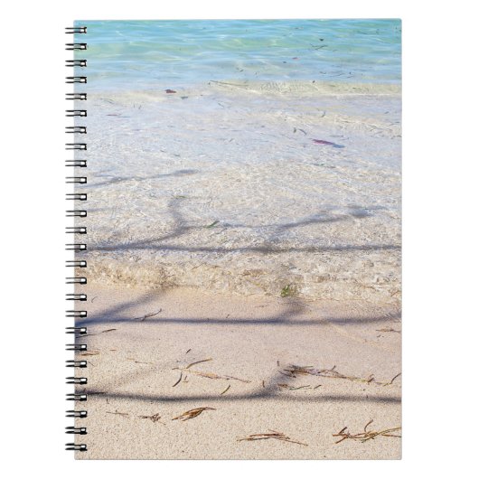 Beach Spiral Photo Notebook ノートブック (正面)