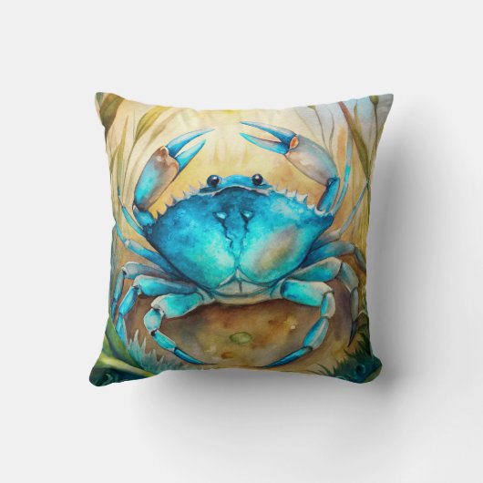 Beach Starfish and Crab クッション (裏面)