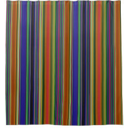 Beach Stripes  シャワーカーテン