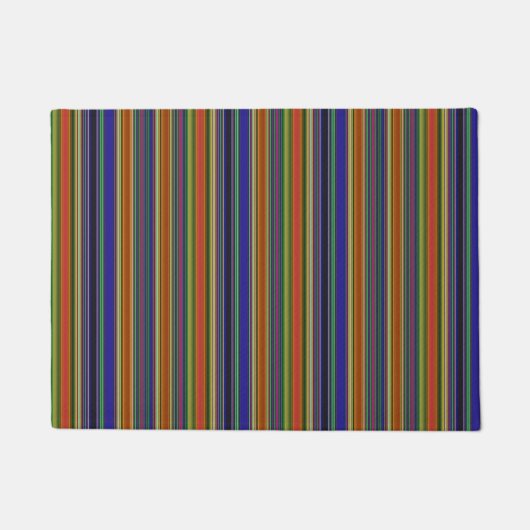 Beach Stripes ドアマット (正面)