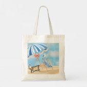 Beach Style トートバッグ (裏面)