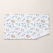 Beach Style Maritime Coastal バスタオルセット (ハンドタオル)