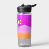 Beach Style Retro Vacay Mode ウォーターボトル (左面)