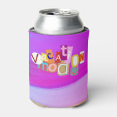 Beach Style Retro Vacay Mode  缶クーラー (缶正面)