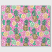 Beach Summer Pattern  ラッピングペーパー (フラット)