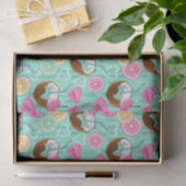 Beach Summer Pattern  薄葉紙 (ギフト)