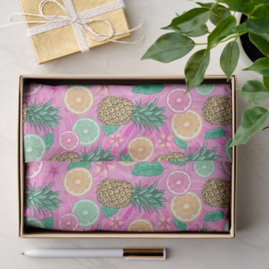 Beach Summer Pattern  薄葉紙 (ギフト)