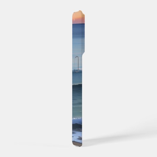 Beach Sun & Surf Monogram  iPhoneケース (右側面)