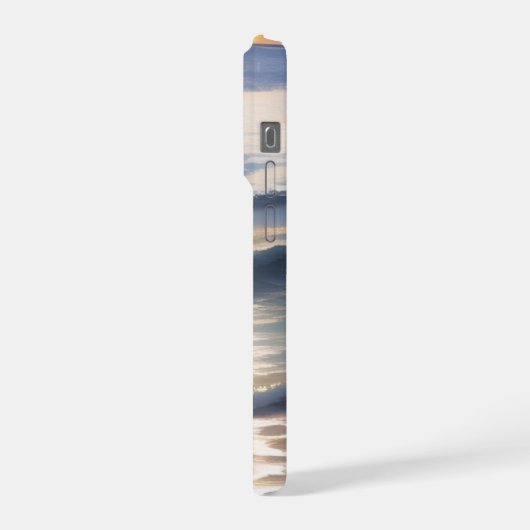 Beach Sun & Surf Monogram  iPhoneケース (左側面)