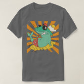 Beach sunglasses Shark Tシャツ (デザイン正面)