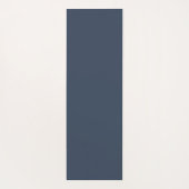 Beach Sunset Yogi Silhouette | Coastal Life Teal ヨガマット (裏面)