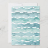 Beach Surf Birthday Party Invitation 招待状 (裏面)