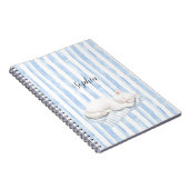 Beach Sweet Dreams Cat on Towel ノートブック (右側)