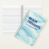 Beach Thoughts Journal | ビーチの雰囲気 ノートブック (内側)
