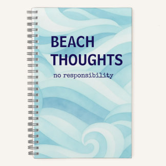 Beach Thoughts Journal | ビーチの雰囲気 ノートブック