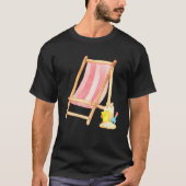 BEACH TIME Classic beach chair Tシャツ (正面)