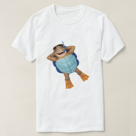 Beach Torin the Turtle Tシャツ (デザイン正面)