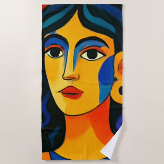 beach towel ビーチタオル (正面)