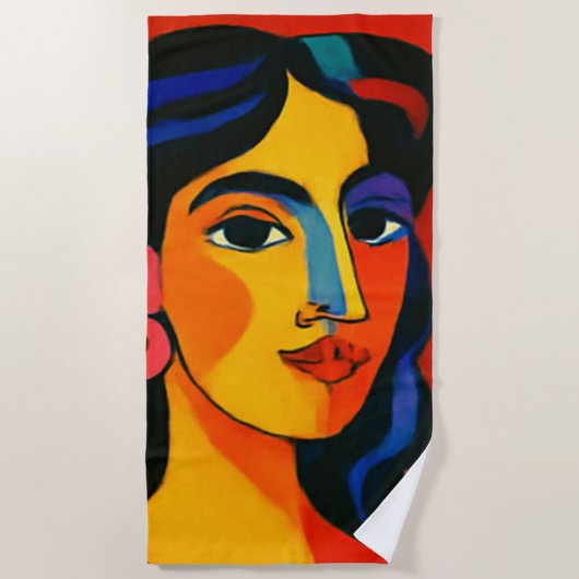 beach towel ビーチタオル (正面)