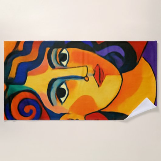 beach towel ビーチタオル (正面)