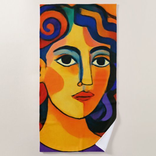 beach towel ビーチタオル (正面)