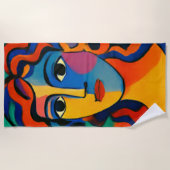 beach towel ビーチタオル (正面)