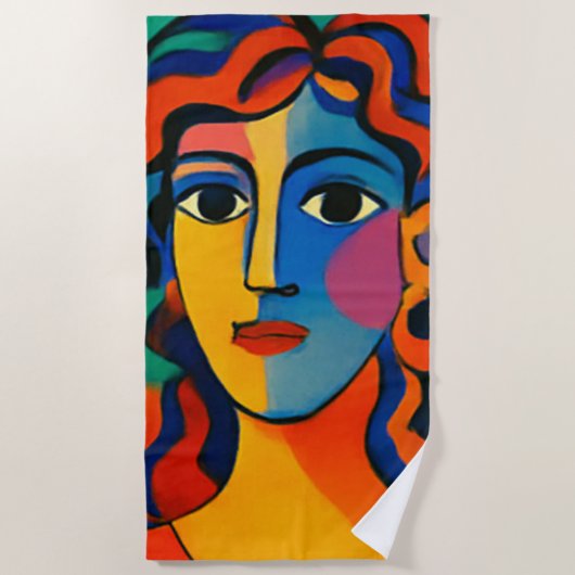 beach towel ビーチタオル (正面)