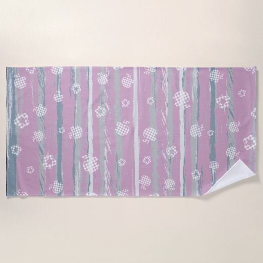Beach Towel – Gingham Orchard ビーチタオル (正面)